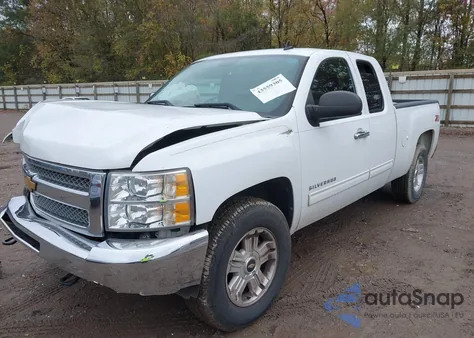 2012 Chevrolet Silverado 1500 Lt из США, поврежденный, VIN 1GCRKSE74CZ330677